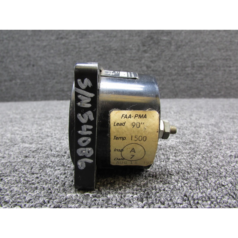 202A-1A Alcor Exhaust Gas Temperature Indicator with Red Indicator Needle