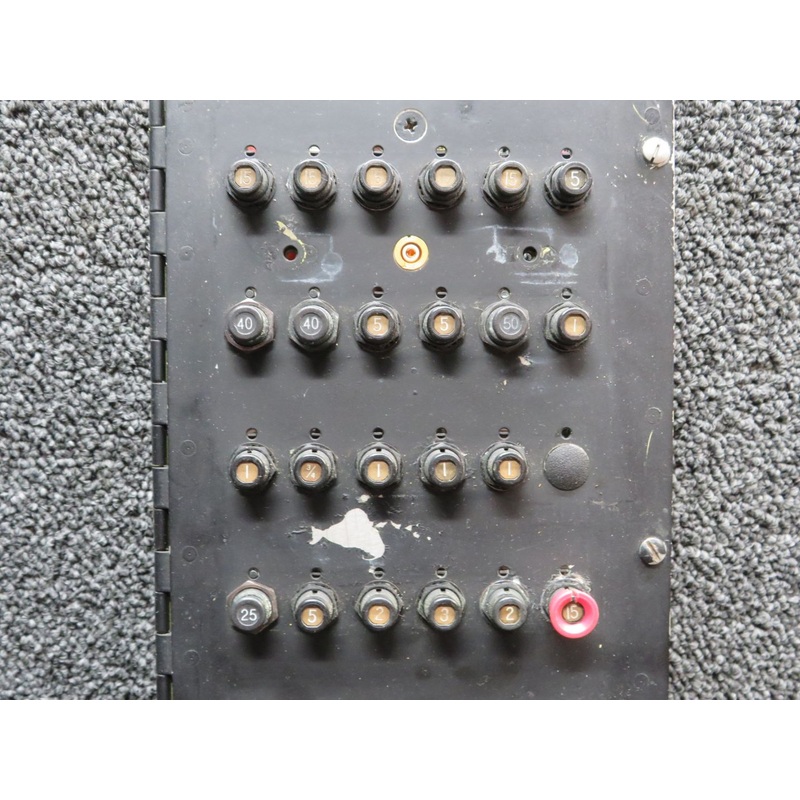 206-075-336-111 Bell 206B Overhead Console Assembly with Breakers and Switches