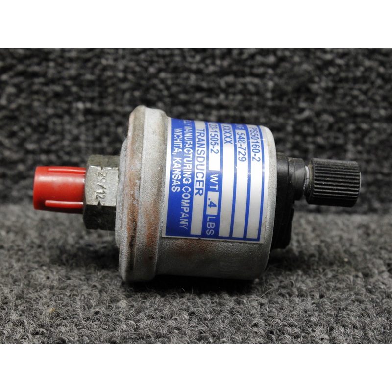 23-1505-2 (Alt: 548-729) Kelly Oil Pressure Transducer Assembly
