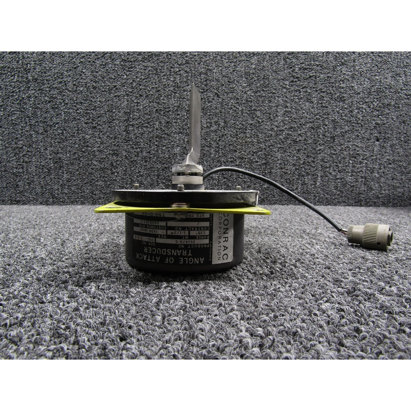 25147A-5 (Alt: 6608263-2) Conrac Angle of Attack Transducer (28V)
