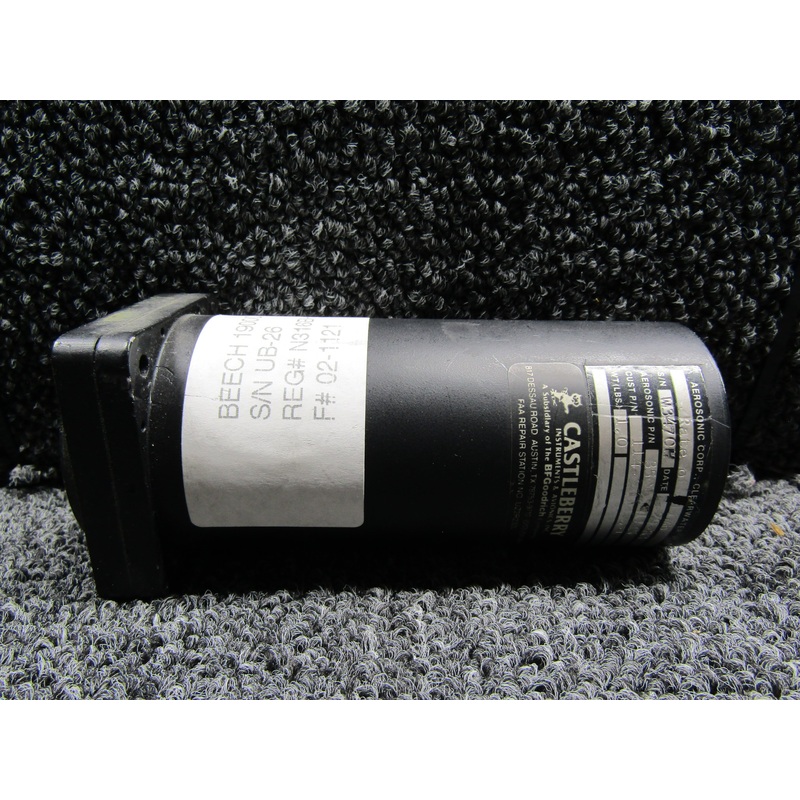 3506-1175 (Alt: 114-380018-1) Aerosonic Rate of Climb Indicator (Broken Glass)