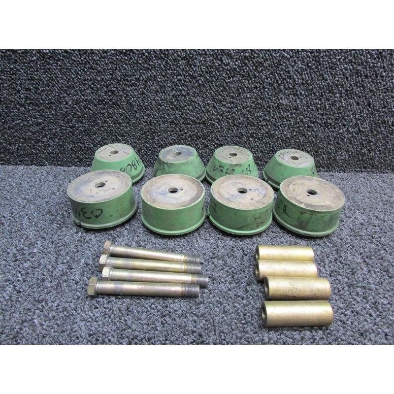 94006-01 (Alt: CD-0424) Barry Controls Engine Mount Set of 4 (Missing Nuts)