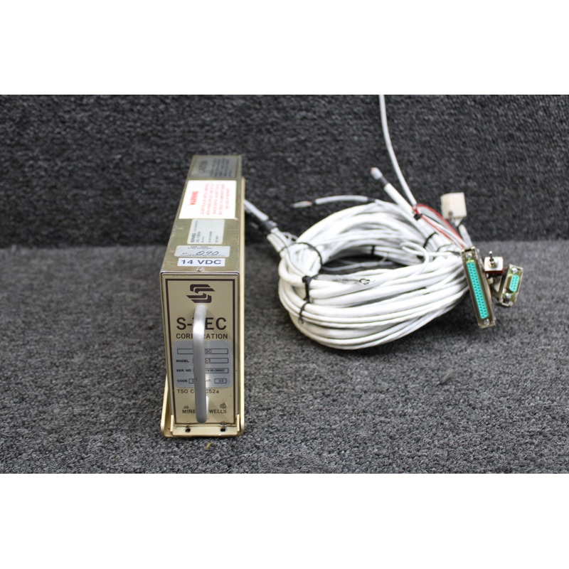 0110-3 S-Tec PFGC Autopilot Pitch Computer with Harness and Switch (14V)