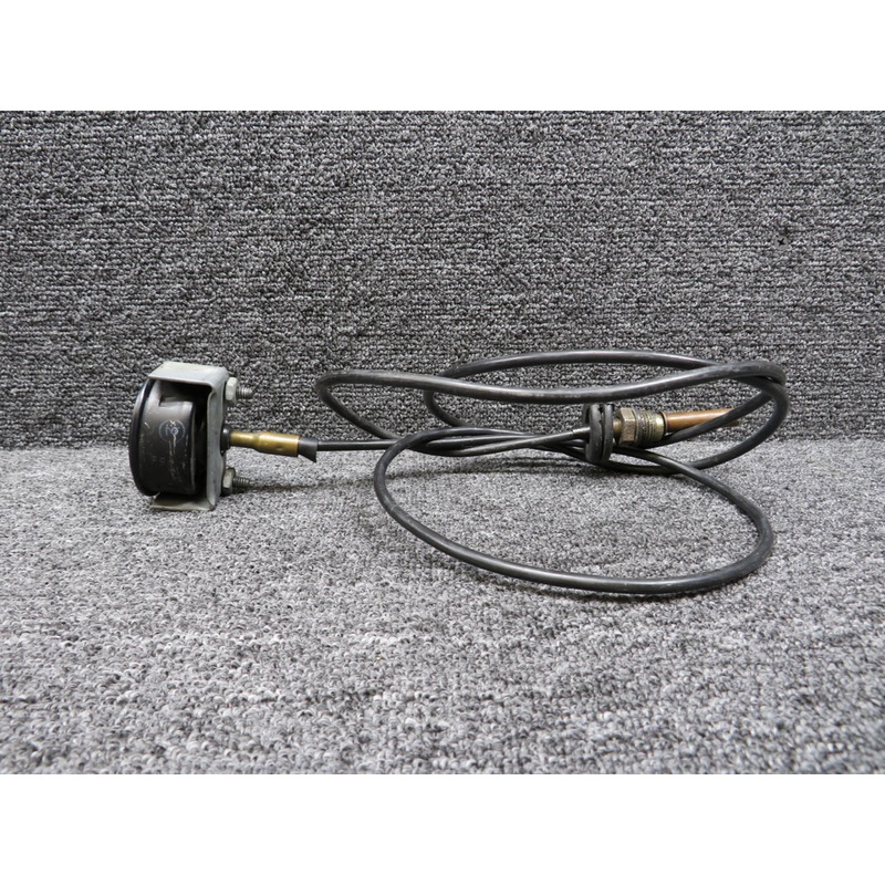 5-40344 Rochester Arrow Oil Temperature Gauge with Probe (Worn Face)