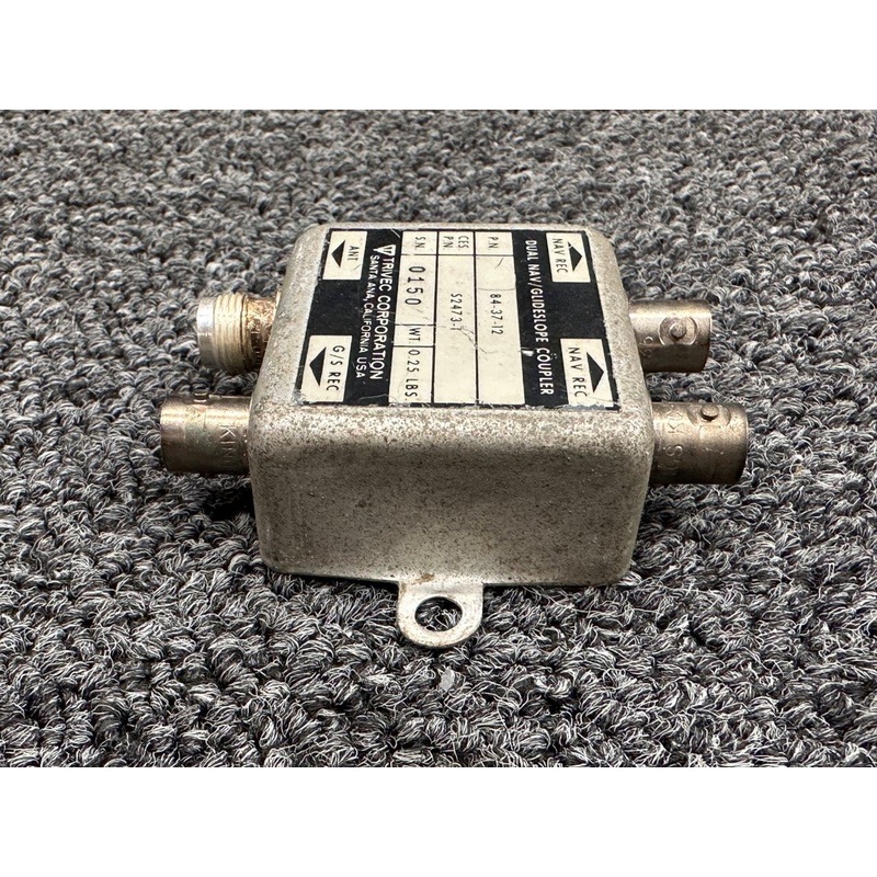 84-37-12 Trivec Dual Navigation, Glideslope Antenna Coupler