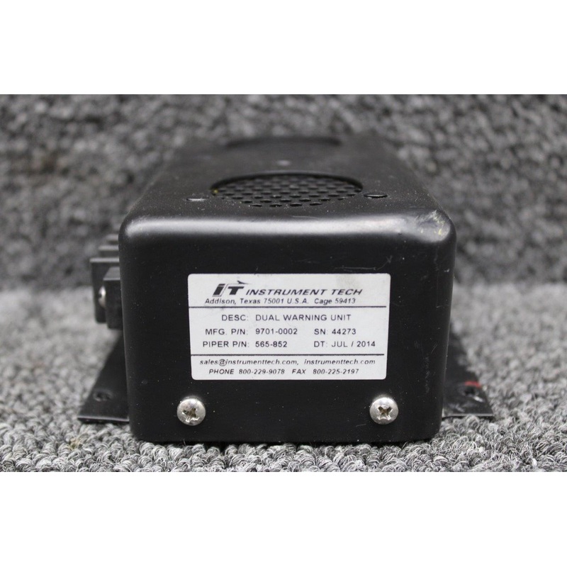 9701-0002 (Alt: 565-852) Instrument Tech Dual Warning Horn