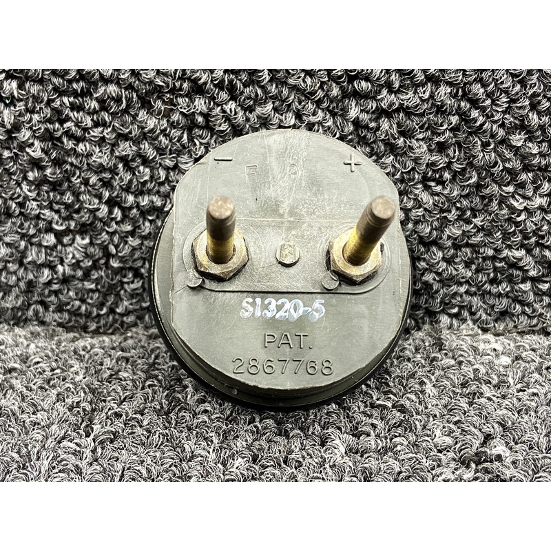 S1320-5 (Use: 3010-00180) Faria Ammeter Gauge (Amps: -60 to +60)