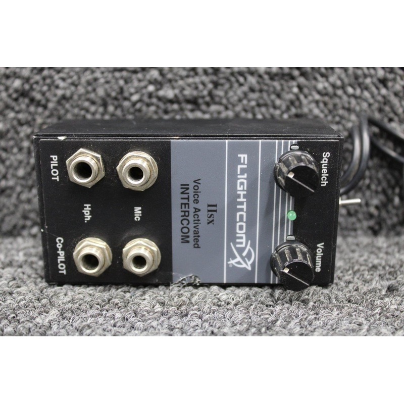 IISX Flightcom Portable Voice Activated Mono Intercom (Volts: 12-32)