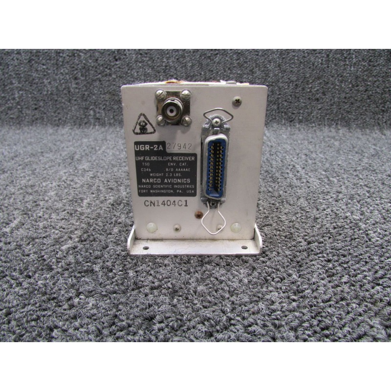 UGR-2A, UGR-2 Narco UHF Glideslope Receiver with Mounting Base