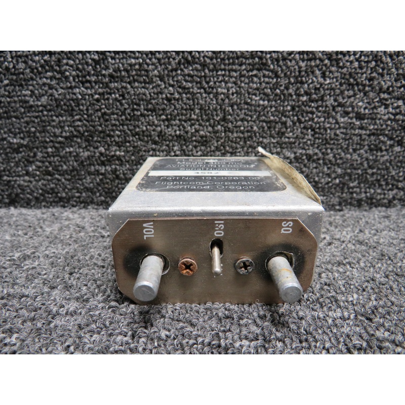 101-0263-00 Flightcom 403-MC Aviation Intercom (Minus Knobs)