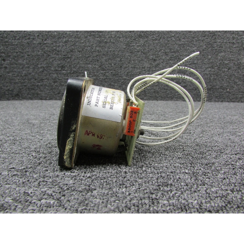 A-1156-9 (Alt: 58-380050-9) Hickok Fuel Quantity Indicator (Worn Face)