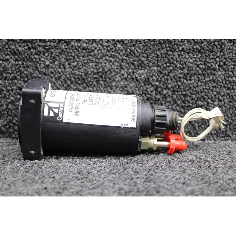 EG2707-08023 (Alt: S3280-1) Rochester Dual Vacuum and Ammeter Indicator (28V)
