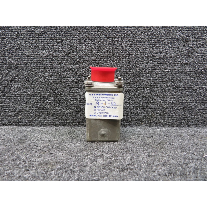 9420 Leach Corp Relay with Yellow Serviceable Tag (Volts: 28)