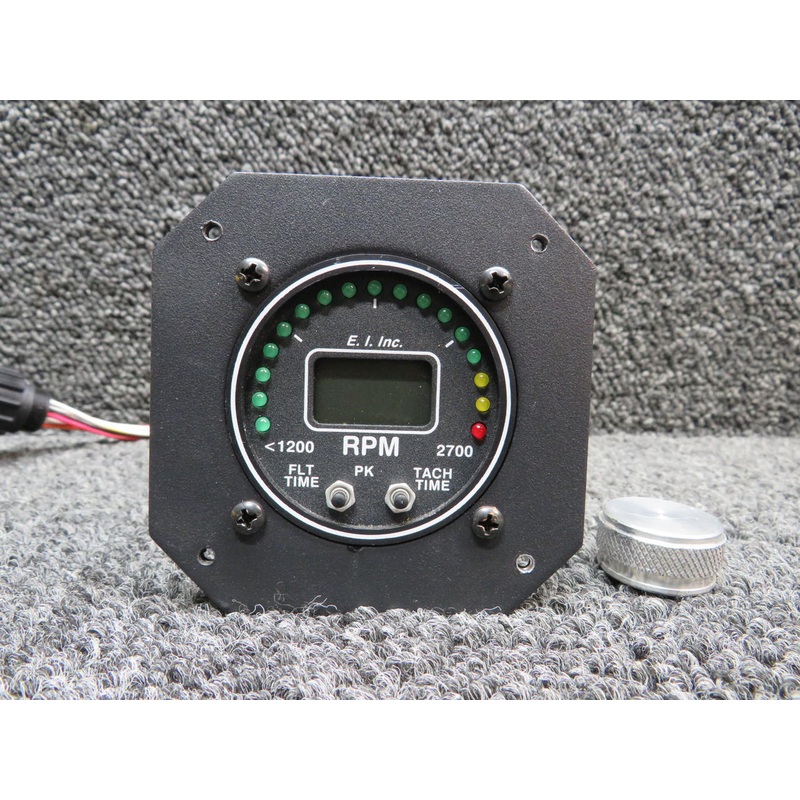 R-1-4G30Y250R270 Electronics International Digital RPM Gauge with Mounting Plate