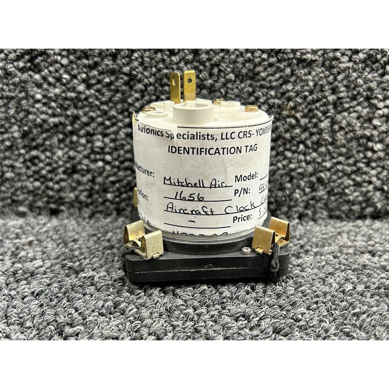 98470-2 Mitchell Air Electric Aircraft Clock (Volts: 12-28)