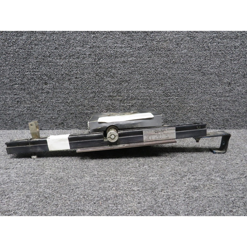 1X244 Mitchell Pitch Servo with Link Assembly Worn Data Plate