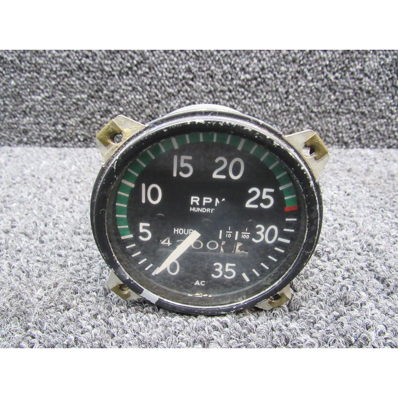 AC Mechanical Recording Tachometer Indicator (Hours: 4200.–)