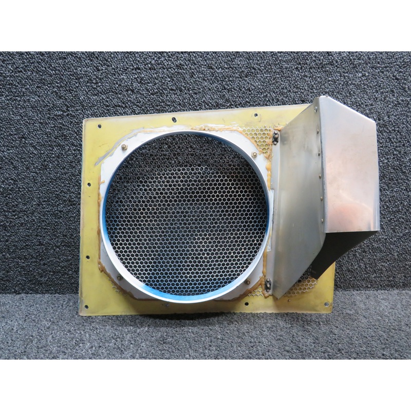 Cessna 182S Kelly Aero Keith AC Access Cover, Exit Duct (Holes Enlarged)