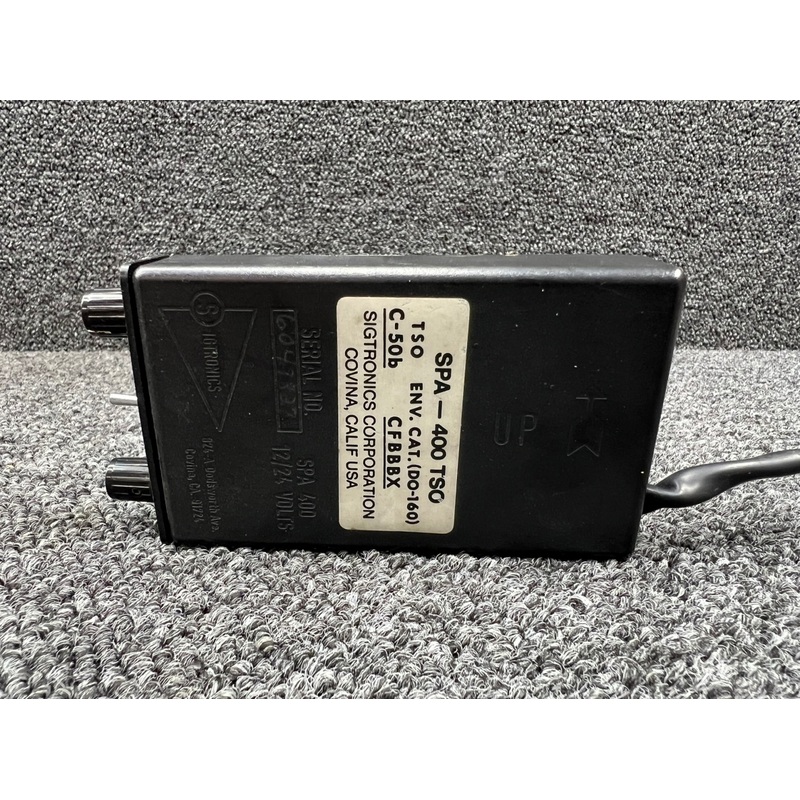SPA-400 Sigtronics Panel Mounted Intercom (Volts: 12-24)