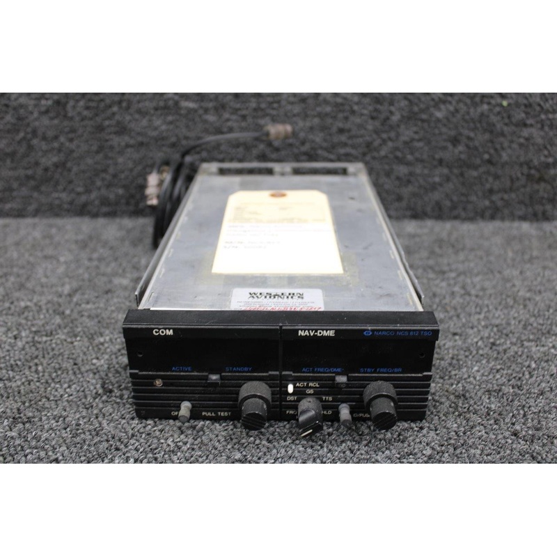 NCS-812 Narco Avionics Nav, Comm Radio with Tray (No Connectors) (Core)