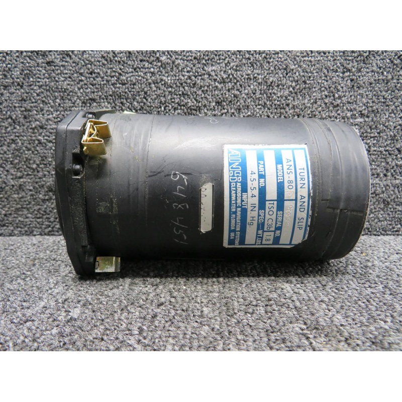 ANS-80P Aerosonic Turn and Slip Indicator