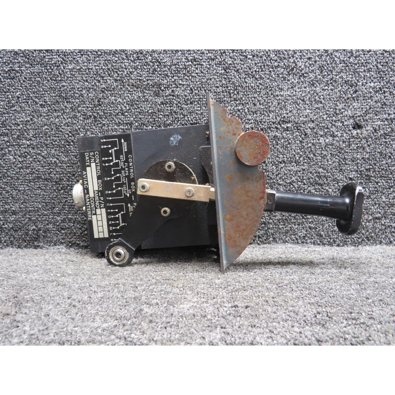 7006-1 Aviac-Nanterre Control Box Flap Lever Assembly (Missing Cover)