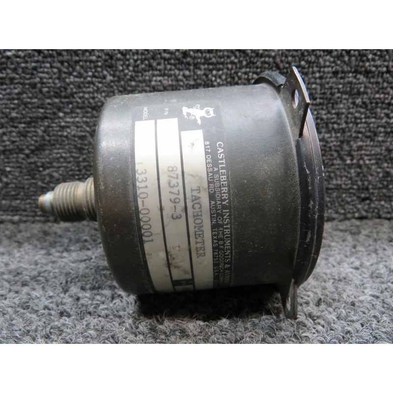 87379-3 Castleberry Instruments Tachometer (Hours: 6198.8)