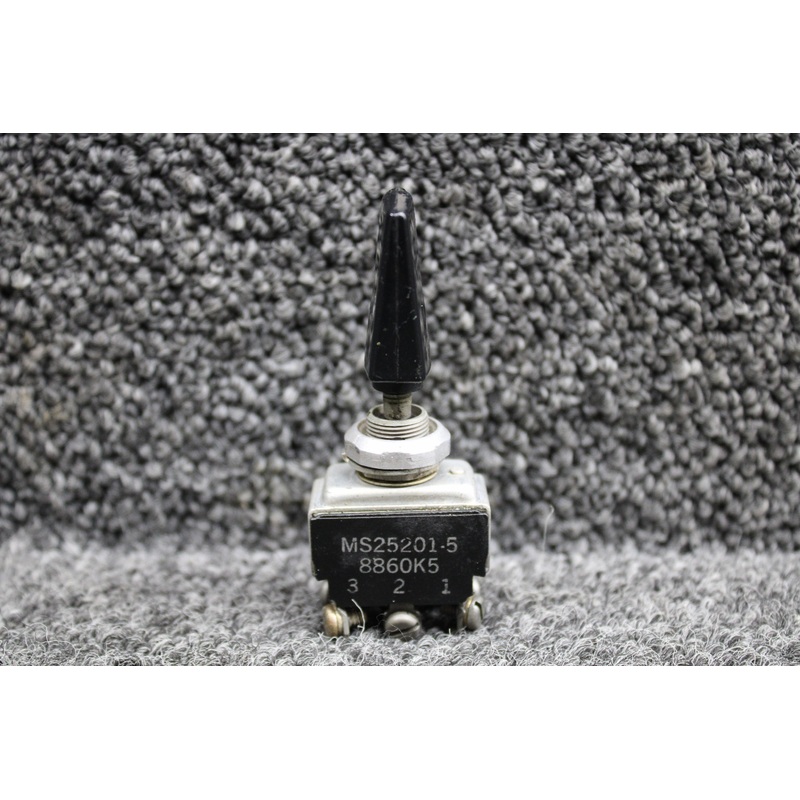 MS25201-5 (Alt: 8860K5) Cutler Hammer Toggle Flap Position Switch