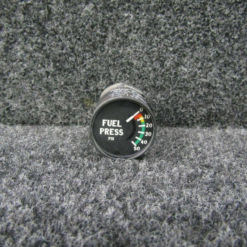 66750-0120 Piper PA-31T Aerosonic Fuel Pressure Indicator W/ Clamp (C20)