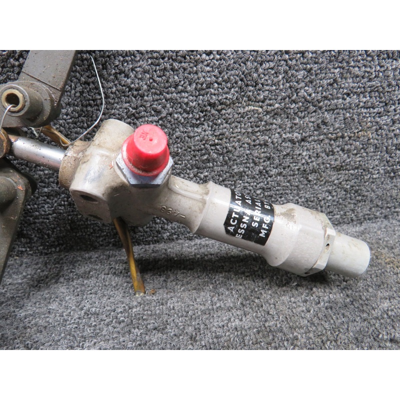 128050 Electrol Main Gear Downlock Hydraulic Actuator Assembly with Rods