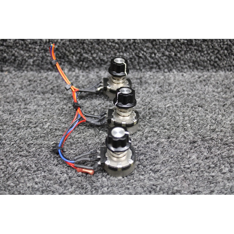 53C1-1000-S Clarostat Potentiometer Set of 3 Assembly