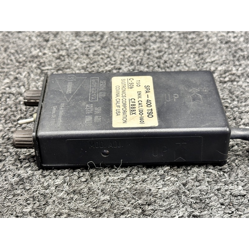SPA-400 Sigtronics Panel Mounted Intercom Assembly (12 or 24V)