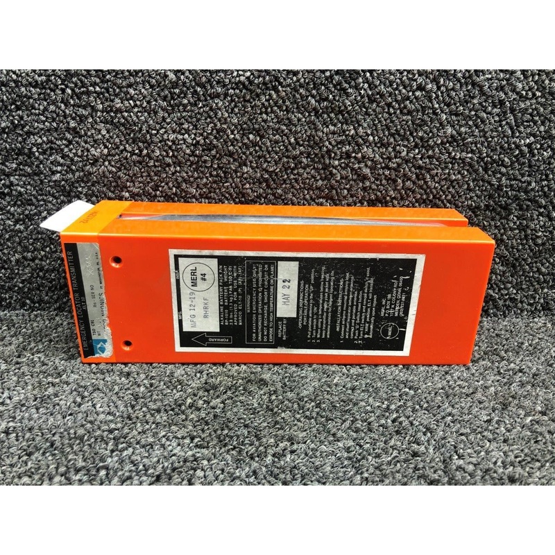 ELT-10 Narco Emergency Locator Transmitter W/ Antenna (Battery Due: 05-2022)
