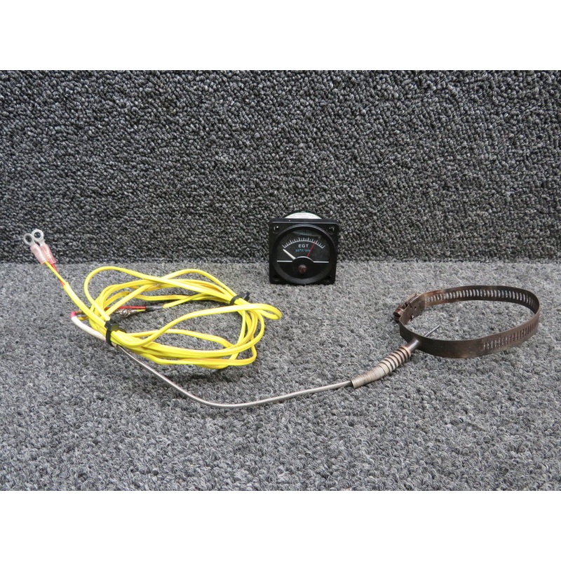 46150, 86255 Alcor Exhaust Gas Temperature Indicator with Probe, Wire Harness