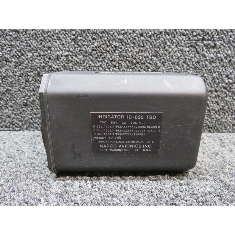 ID-825 Narco VOR-LOC-Glideslope Navigation Indicator