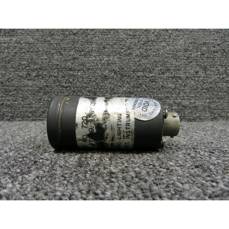 720-185 (Alt: 6608217-10) Hickok Rudder Trim Indicator (Worn Inner Face)