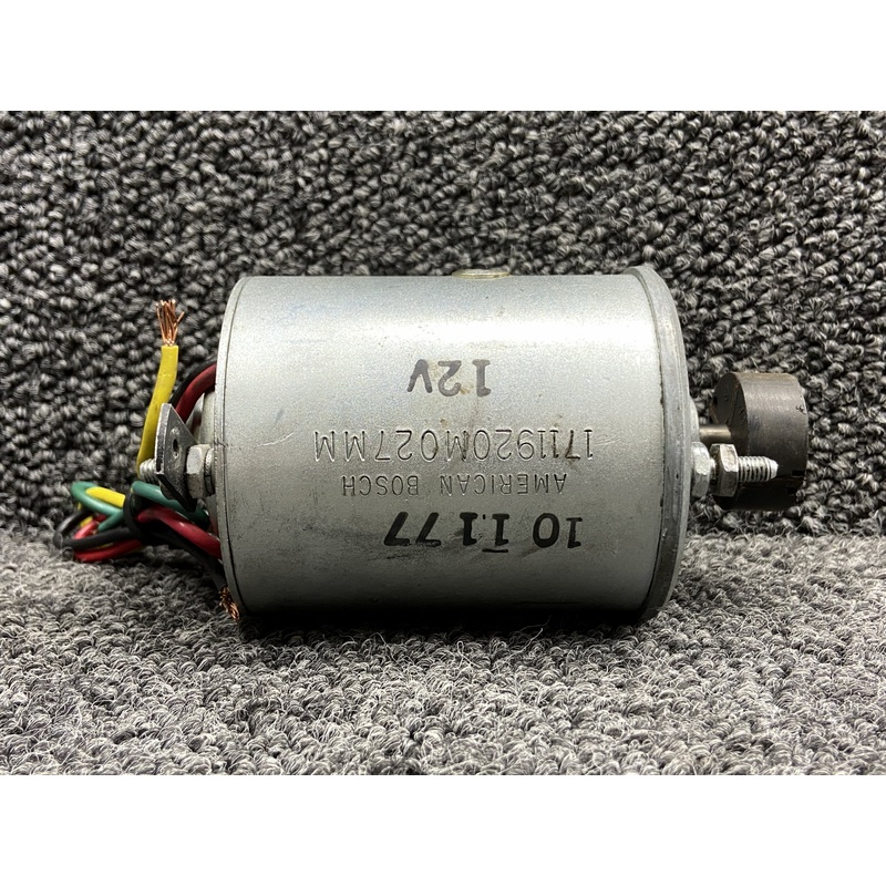 1711920M027MM (Alt: 21286-000) American Bosch Landing Gear Retract Motor (12V)