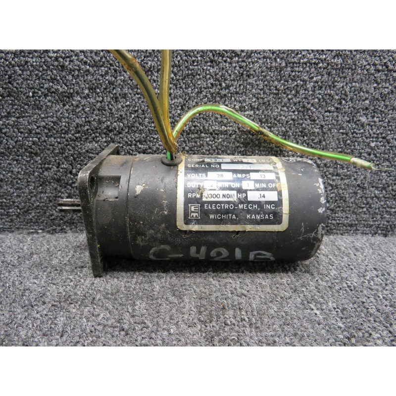 9910055-1 Electro-Mech Flap Motor (28 Volts, 13 Amps)