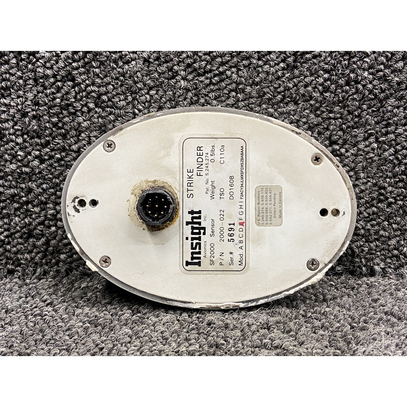 2000-022 Insight SF2000 Strike Finder Antenna with Mod (Damaged)