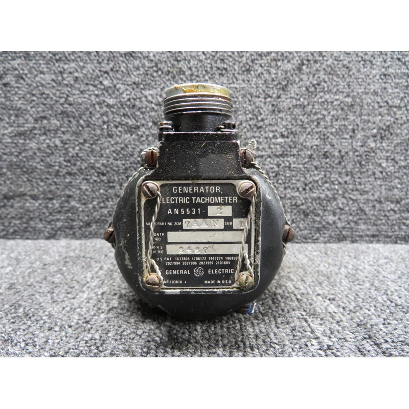 2CM7AAN-1 General Electric AN5531-2 Electric Tachometer Generator