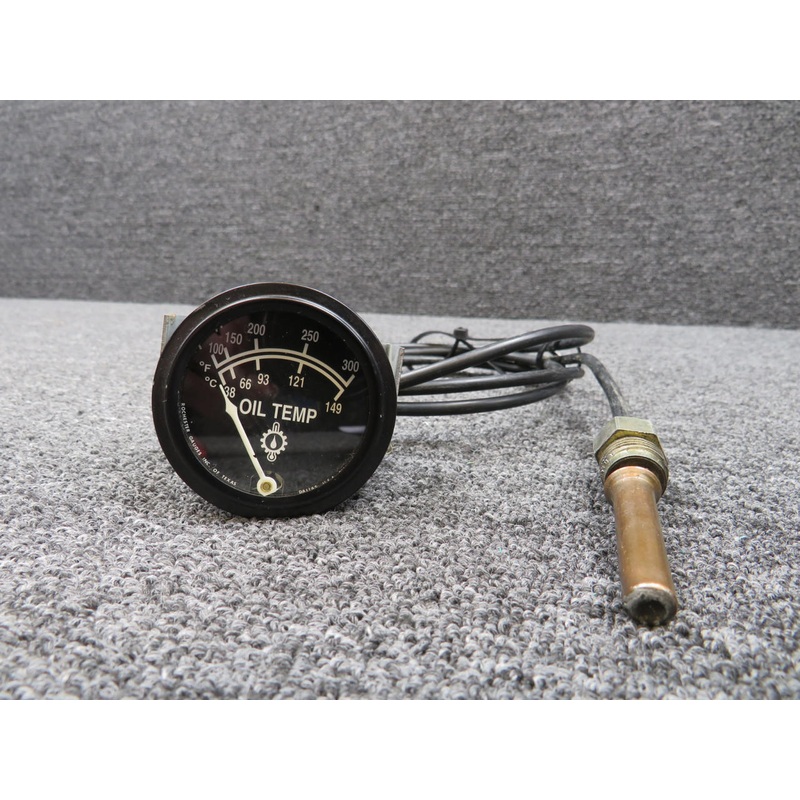 5-40518 Rochester Gauges Oil Temperature Indicator with Connector Line