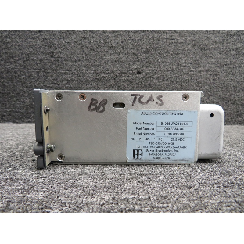 990-3334-340 Baker B1035-JPQJ-HH26 Audio Control System
