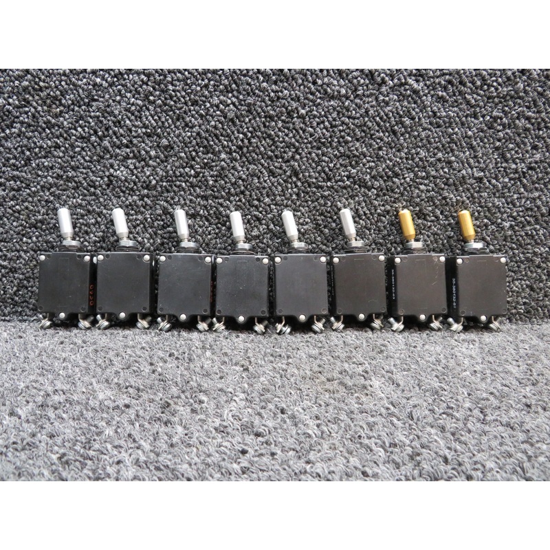 W31-X1020-10, W31-X1016-10 Tyco Electronics Toggle Switch Set of 8 (Amps: 5, 10)