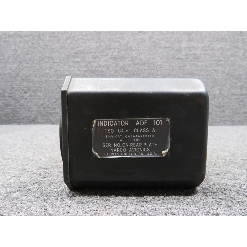 ADF-101 Narco Class A ADF Indicator with Light (Loose Parts) (Cloudy Face)