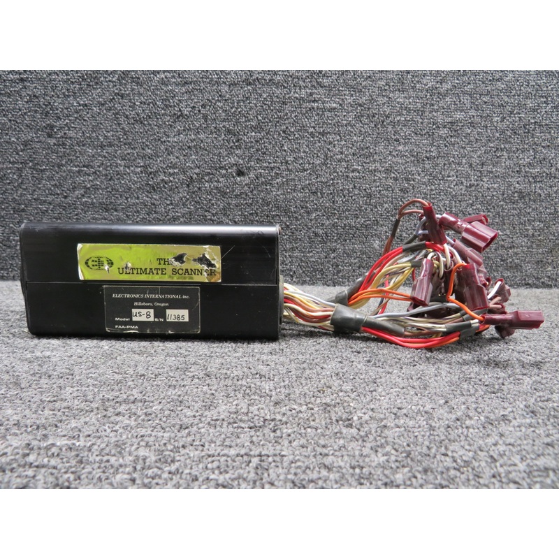 US-8 Electronics International EGT, CHT Display Indictaor with Connectors