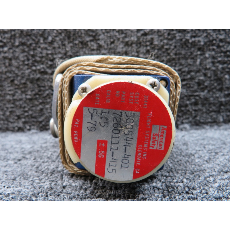 7260111-415 (Alt: 500544-401) American Safety Inertia Reel Seatbelt