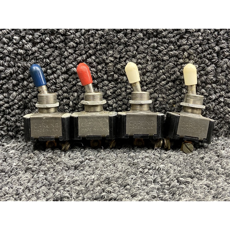 487-860 (Alt: 2FA54-73) Carling Two Position Toggle Switch Set