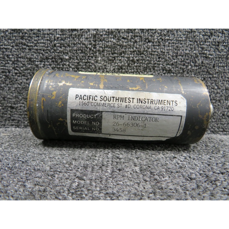 26-66306-1 Pacific Southwest Tachometer Indicator