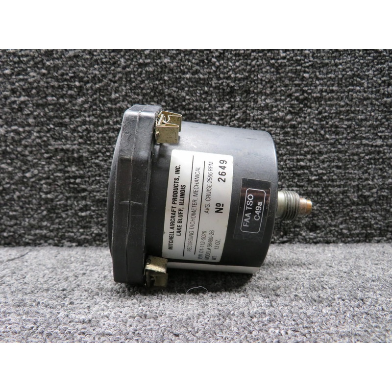 D1-112-5026 Mitchell 98480-26 Recording Tachometer (Hours: 7729.8)