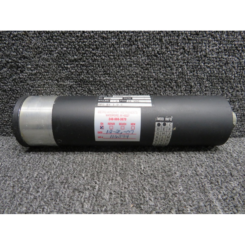 39800-132 Intercontinental Fan Speed Indicator w Mods (0-110% RPM) (Volts: 28)